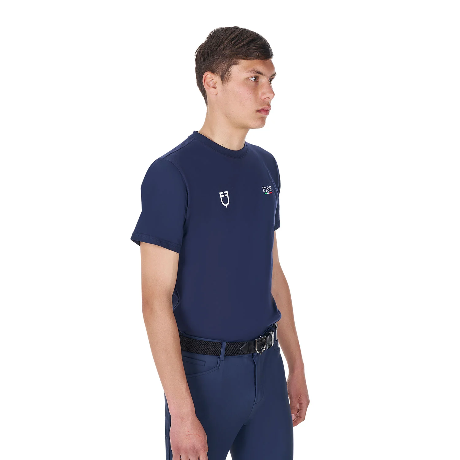 Equestro Men's Slim Fit T-Shirt Equestro X Fise - Image 3