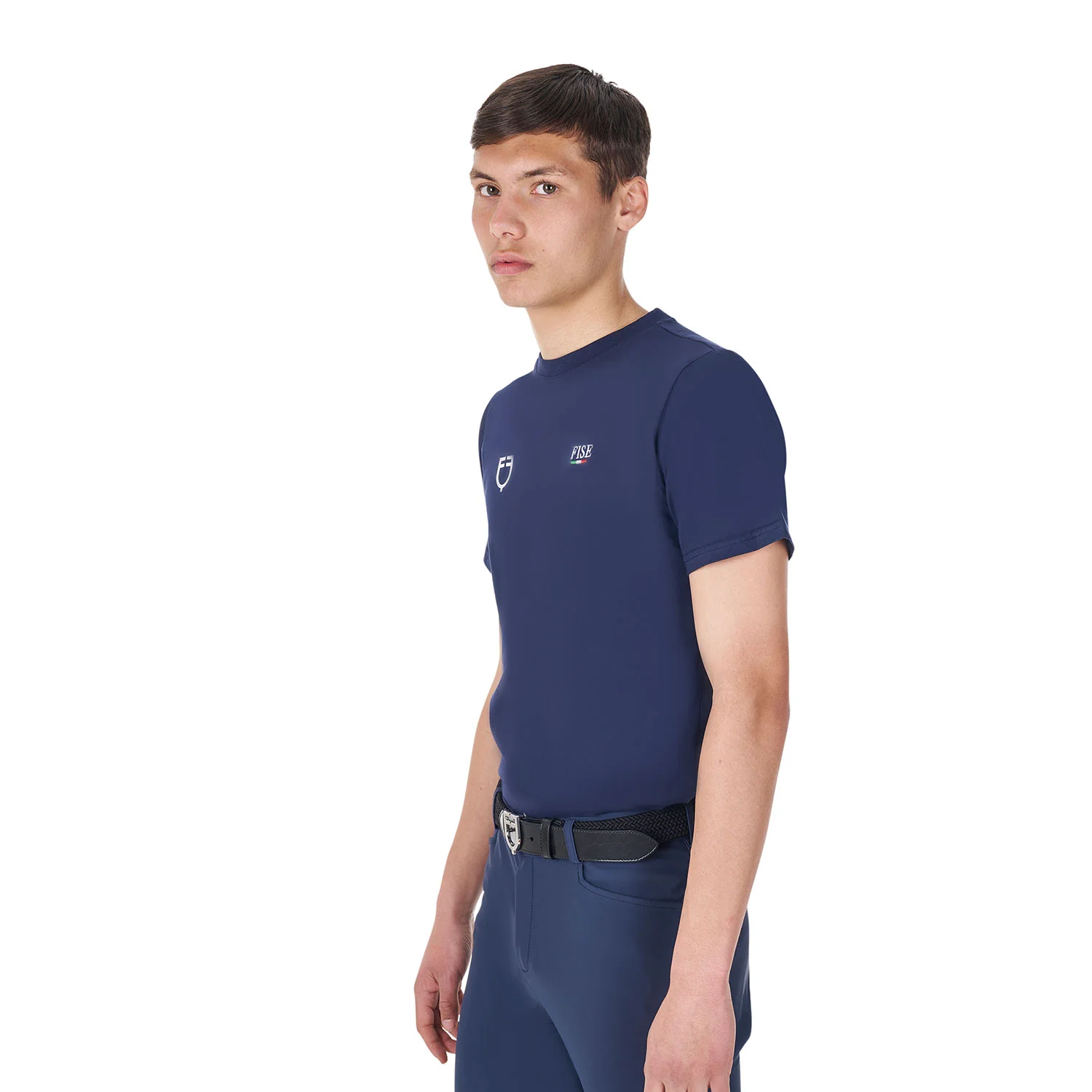 Equestro Men's Slim Fit T-Shirt Equestro X Fise - Image 5