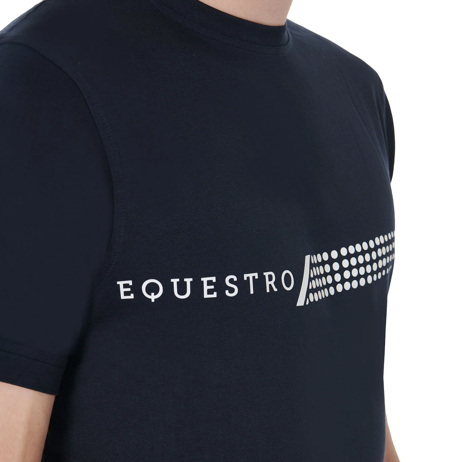 Equestro Men's Slim Fit T-Shirt With Contrasting Print - Image 6