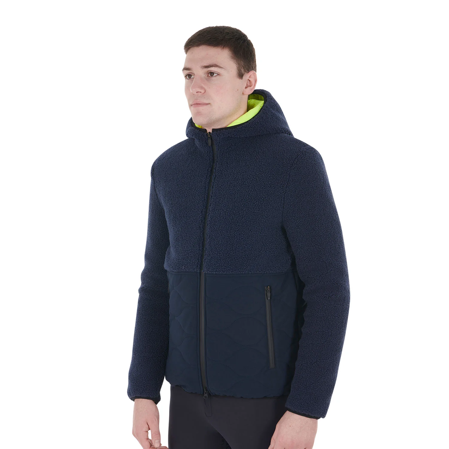 Equestro Men's Waterproof Jacket With Teddy Inserts - Image 4