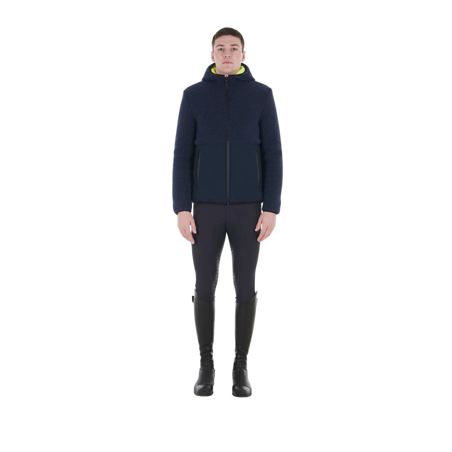 Equestro Men's Waterproof Jacket With Teddy Inserts - Image 7