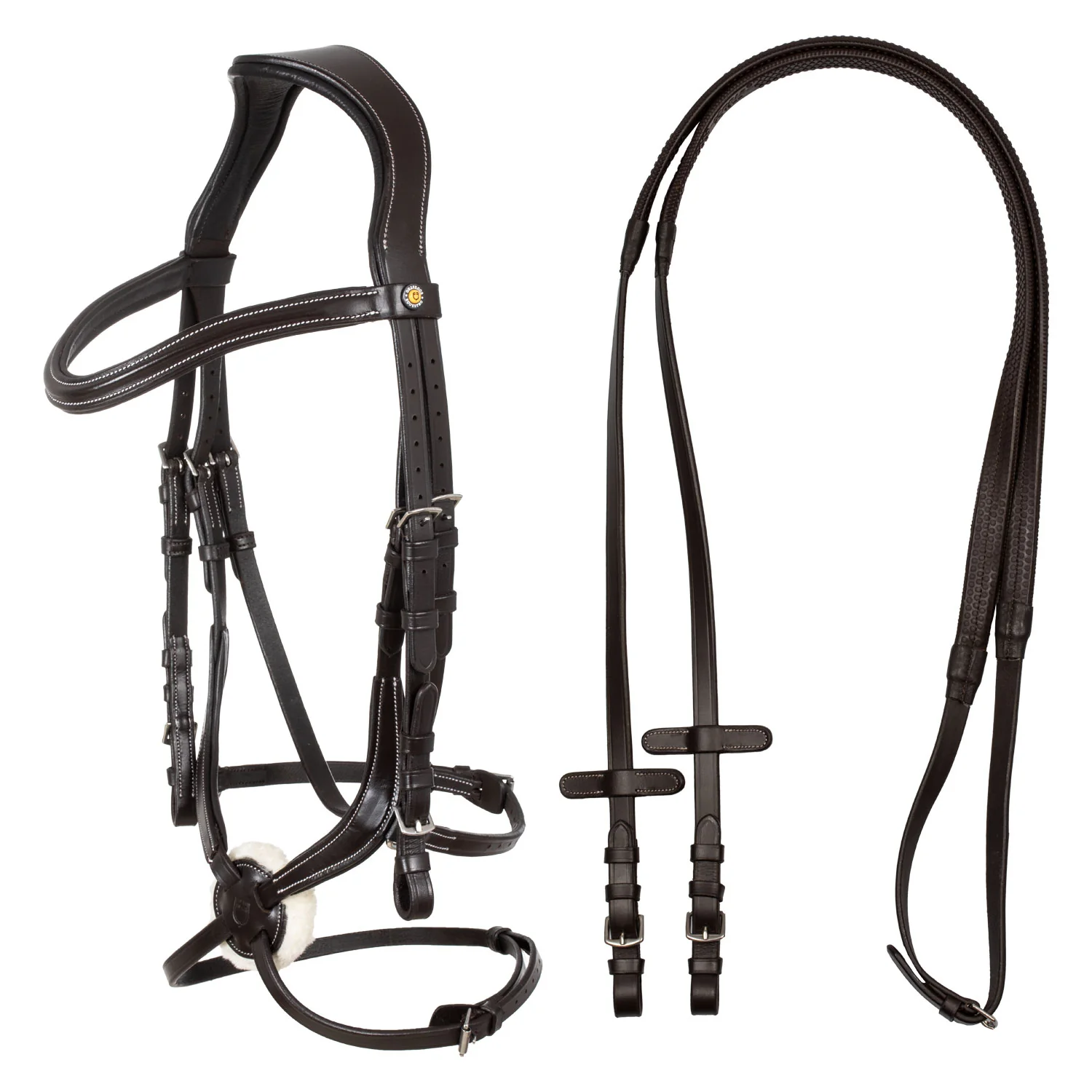 Equestro Mexican Leather Bridle - Image 8