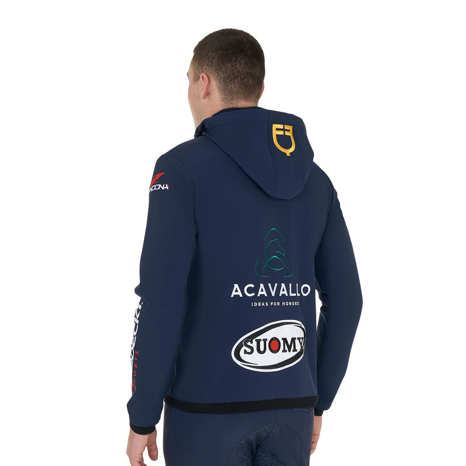 Equestro New Style Men's Multilogo Softshell - Image 3