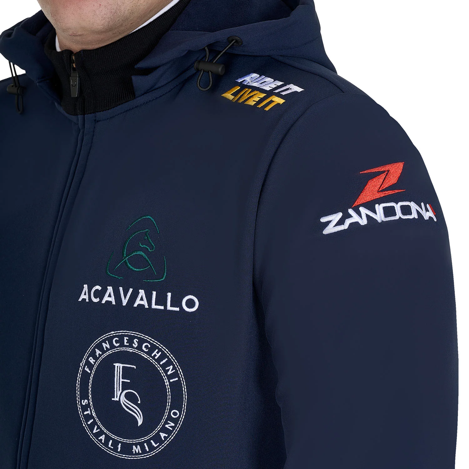 Equestro New Style Men's Multilogo Softshell - Image 5