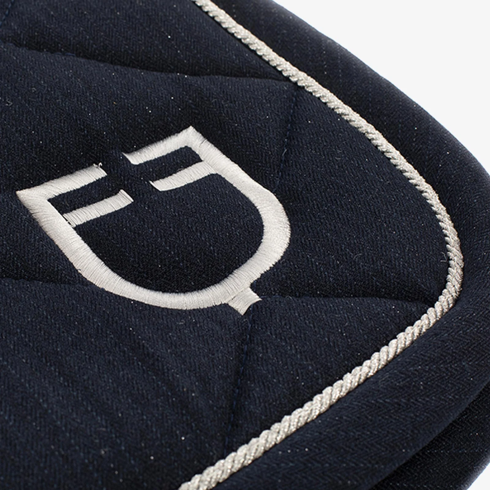 Equestro Pony Jumping Saddle Pad In Cotton With Logo - Image 11