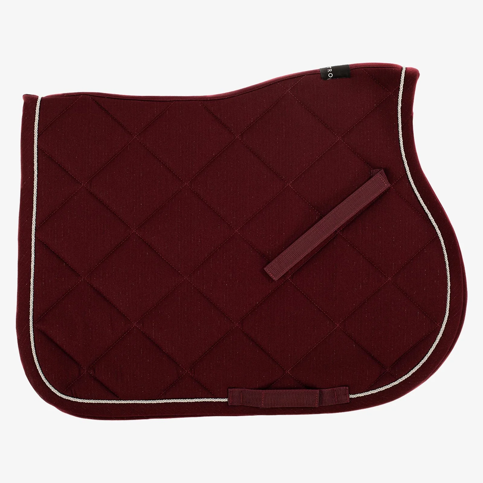 Equestro Pony Jumping Saddle Pad In Cotton With Logo - Image 22