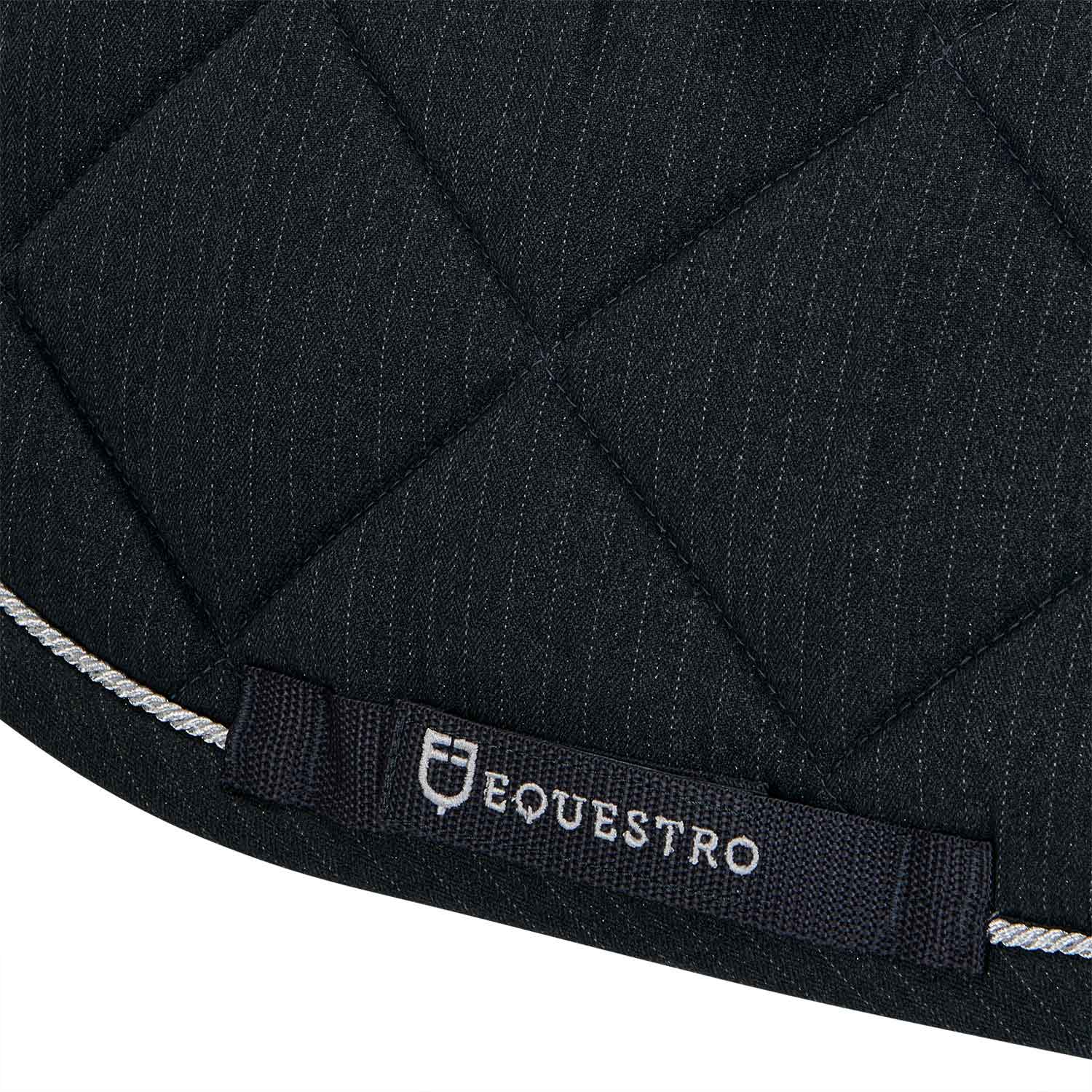 Equestro Pony Jumping Saddle Pad In Cotton With Trimmings - Image 15