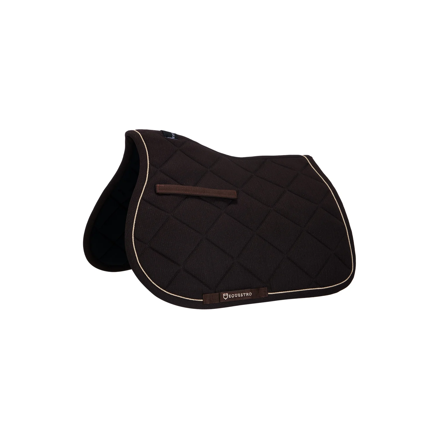 Equestro Pony Jumping Saddle Pad In Cotton With Trimmings - Image 9