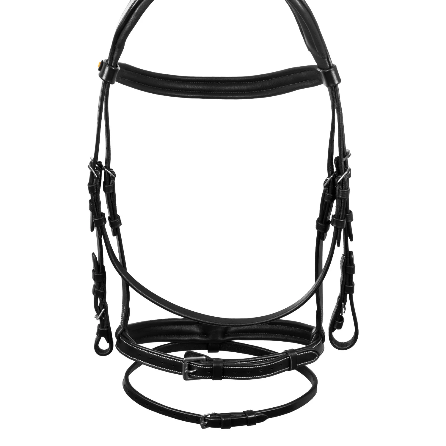 Equestro Raised And Padded Anatomical Bridle - Image 7