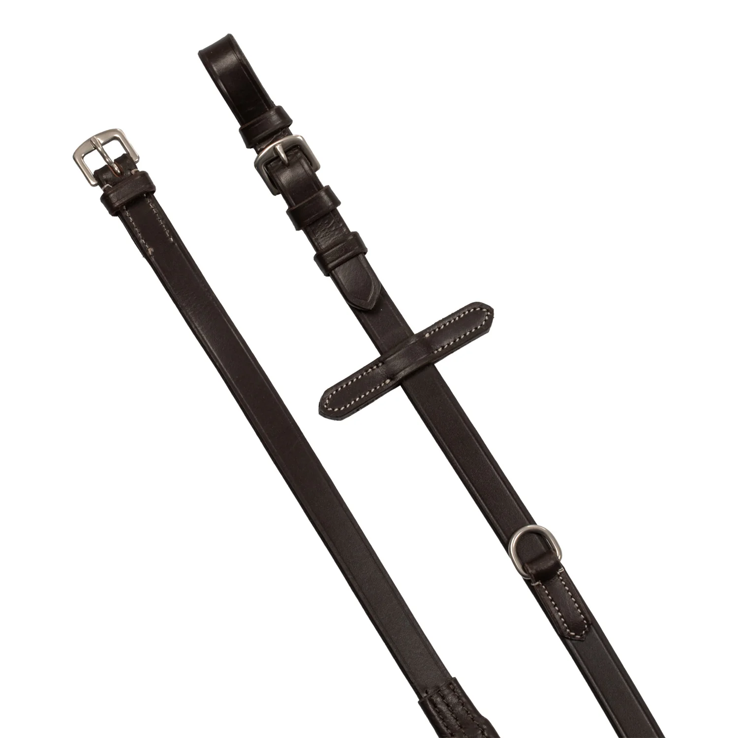 Equestro Reins With Leather And Rubber Martingale - Image 15