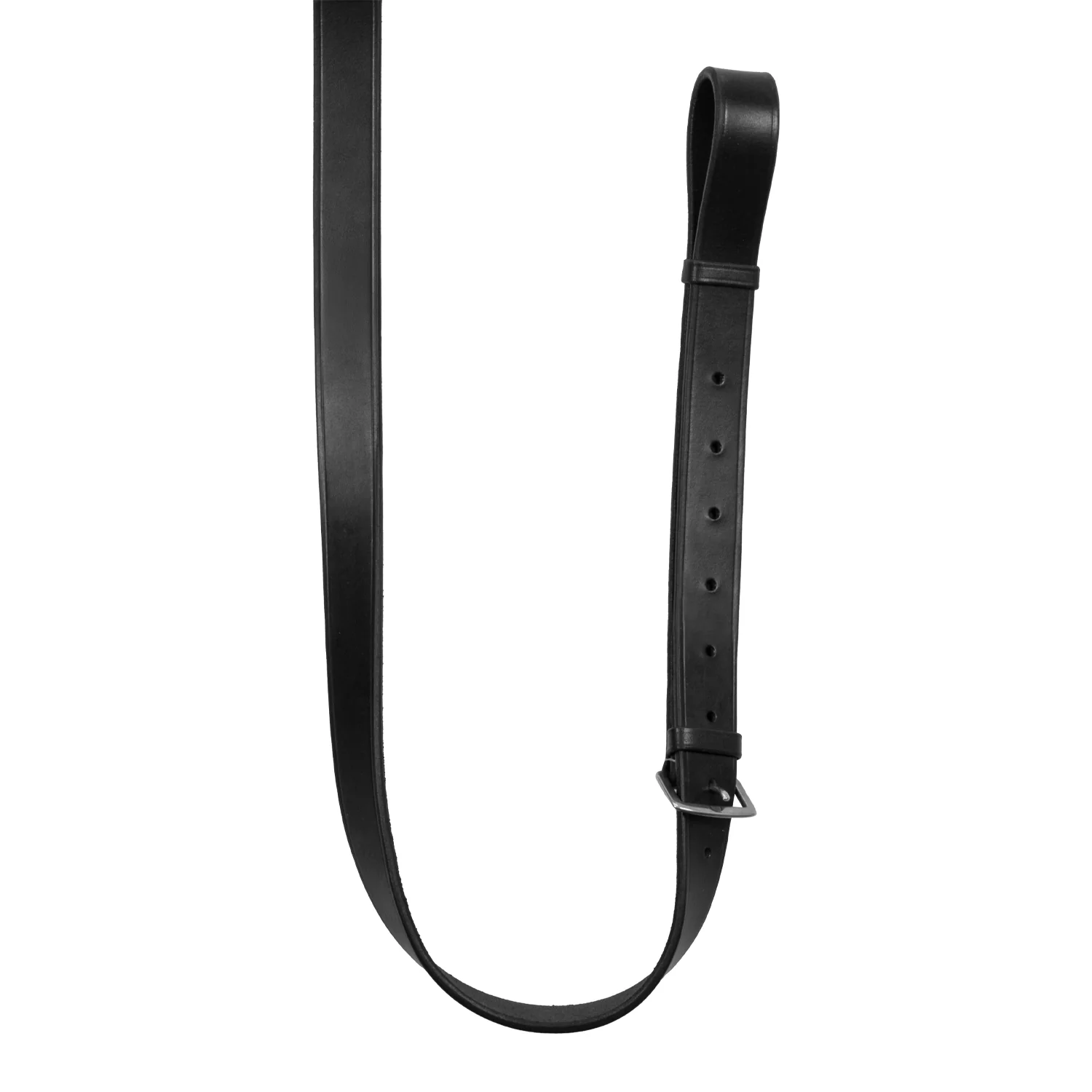 Equestro Reins With Leather And Rubber Martingale - Image 3