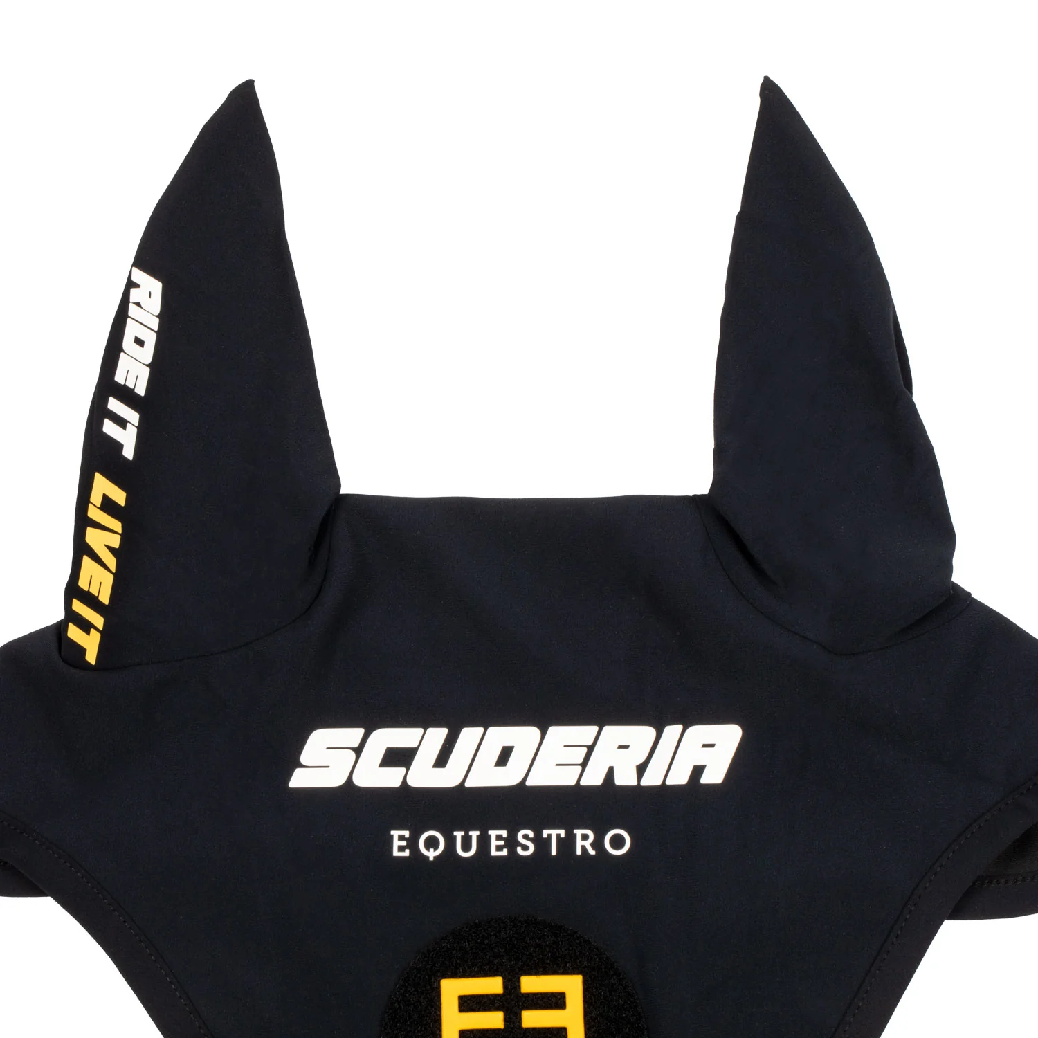 Equestro Scuderia Equestro Fly Veil Technical Fabric And Velcro Patch - Image 3