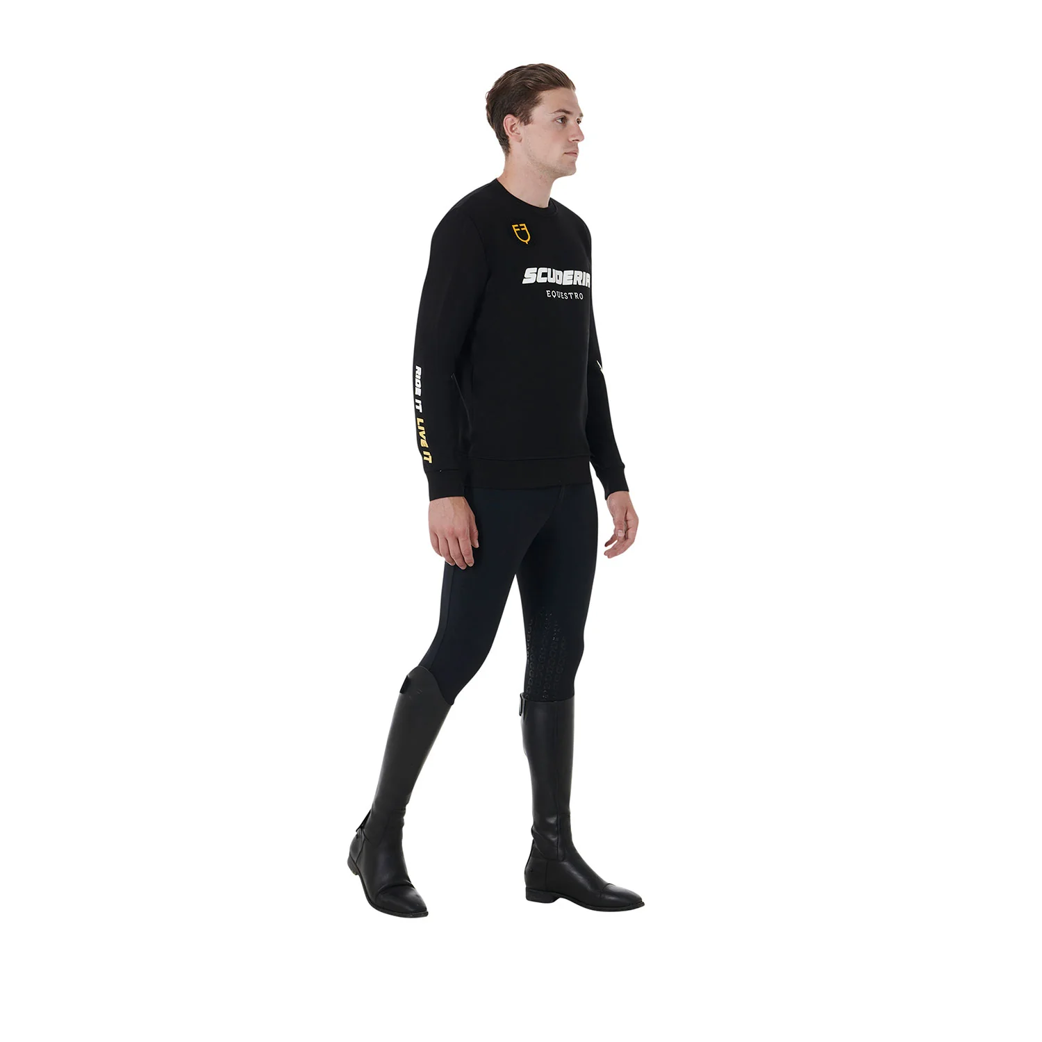 Equestro Scuderia Equestro Men's Crewneck Sweatshirt - Image 6