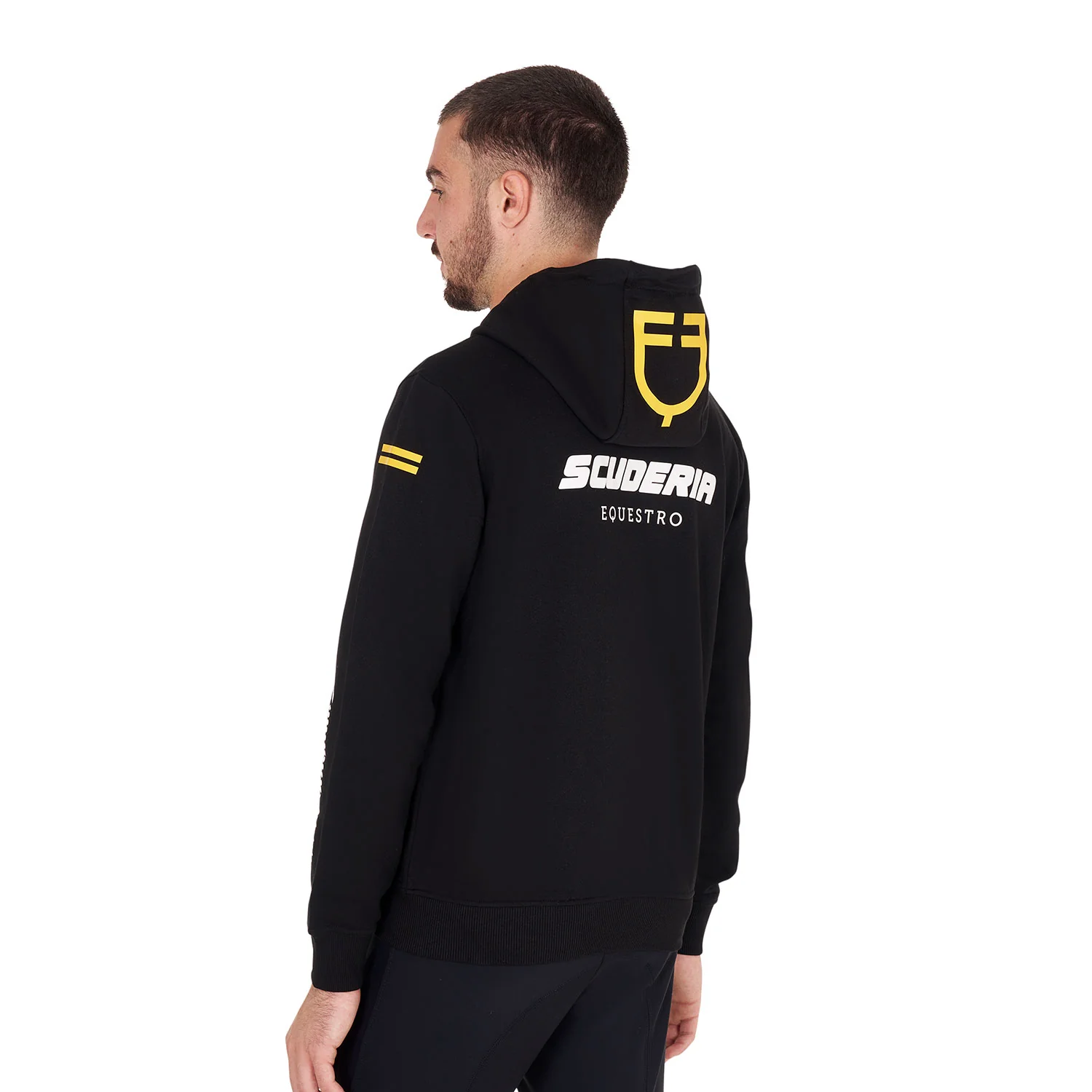 Equestro Scuderia Equestro Men's Hooded Sweatshirt - Image 2