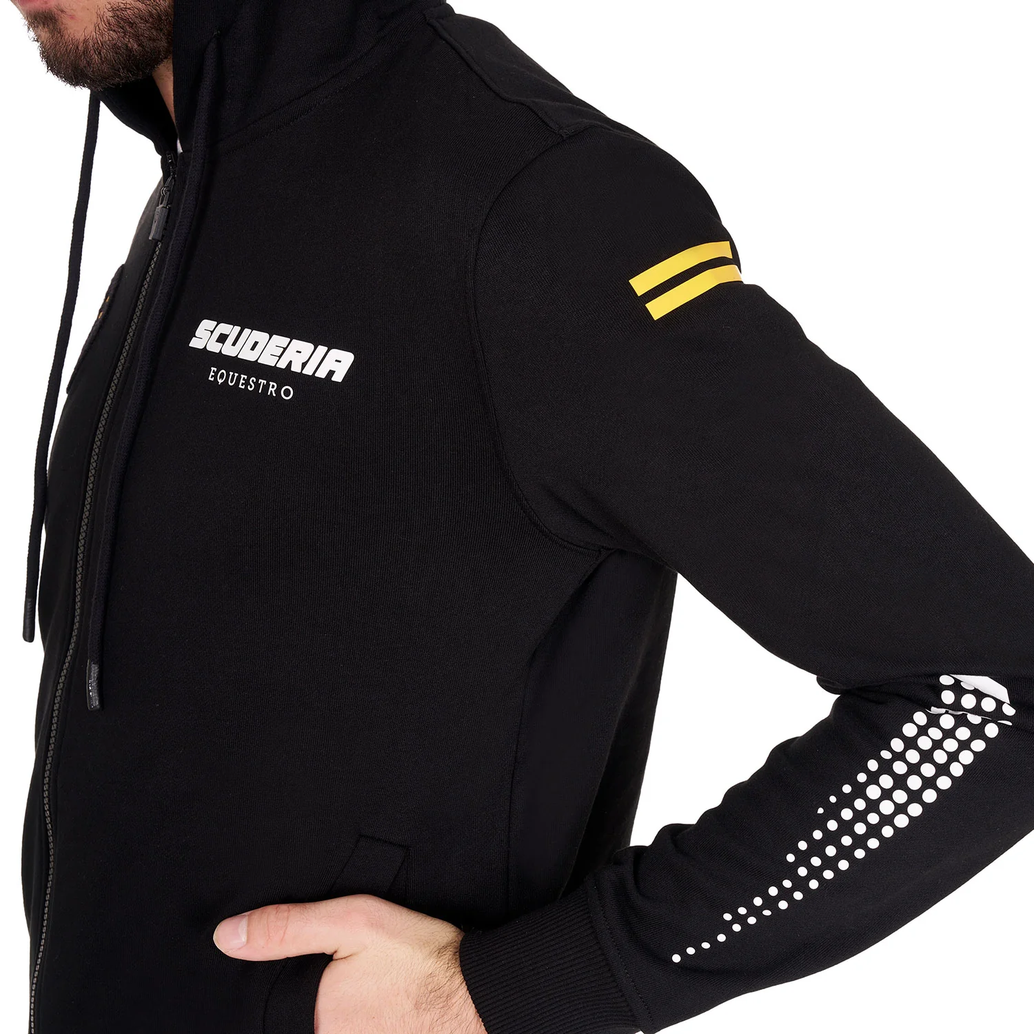 Equestro Scuderia Equestro Men's Hooded Sweatshirt - Image 4
