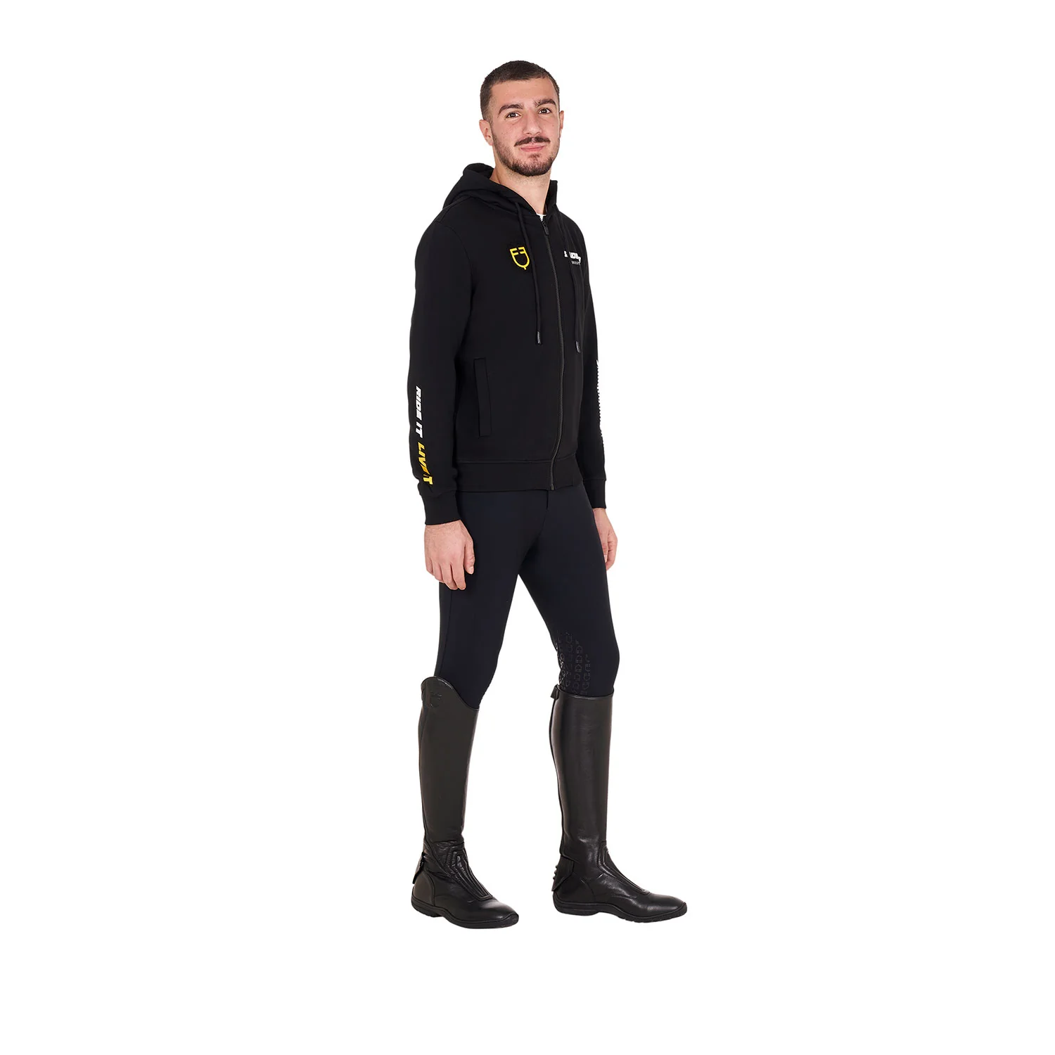 Equestro Scuderia Equestro Men's Hooded Sweatshirt - Image 5