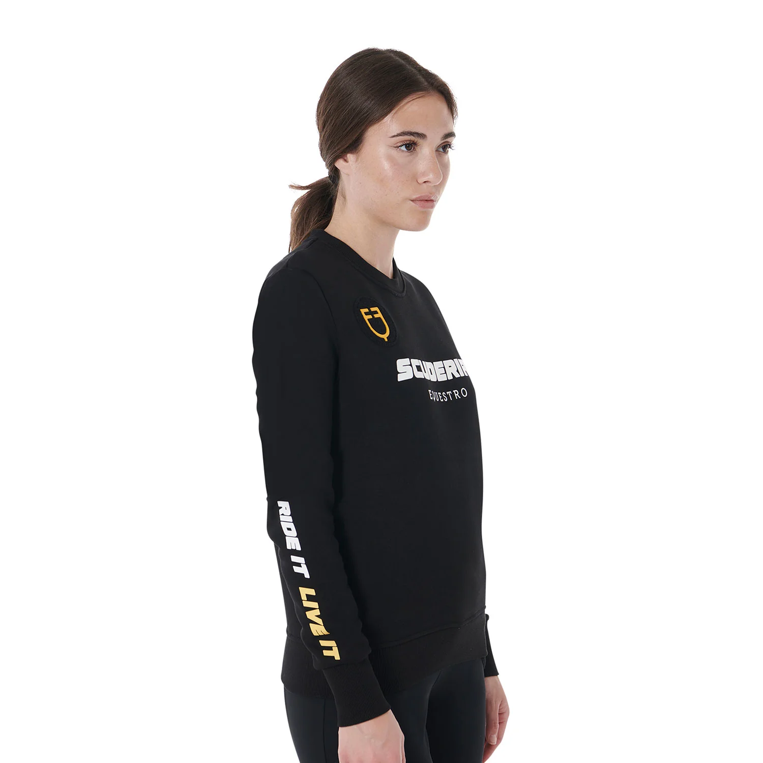 Equestro Scuderia Equestro Women's Crewneck Sweatshirt - Image 4