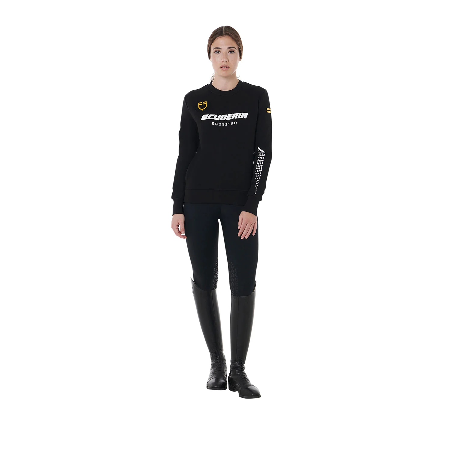 Equestro Scuderia Equestro Women's Crewneck Sweatshirt - Image 6