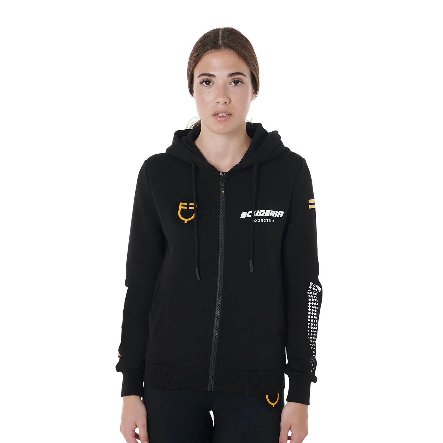 Equestro Scuderia Equestro Women's Hooded Sweatshirt French Terry
