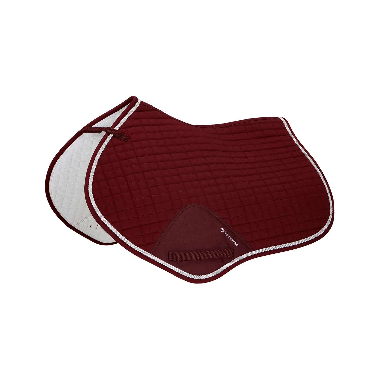 Equestro Shaped Jumping Saddle Pad In Cotton