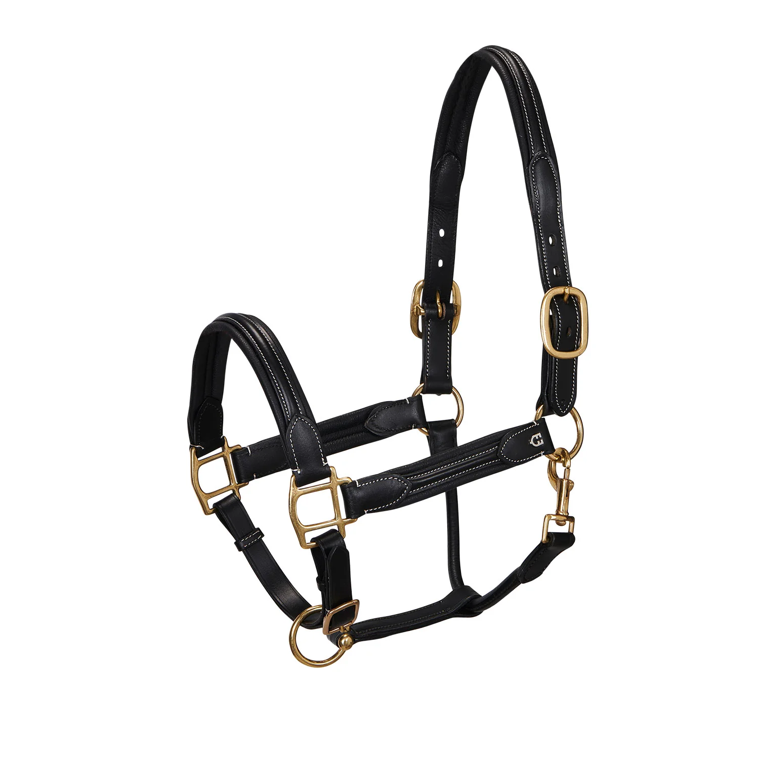 Equestro Soft Leather Halter With Durable Buckles