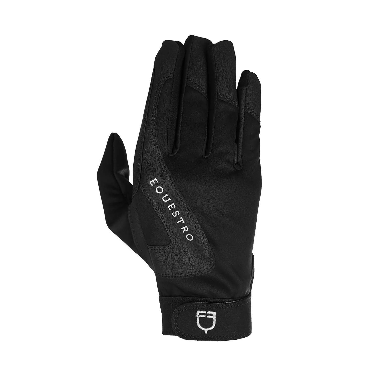 Equestro Technical Fabric Gloves With Fleece Lining