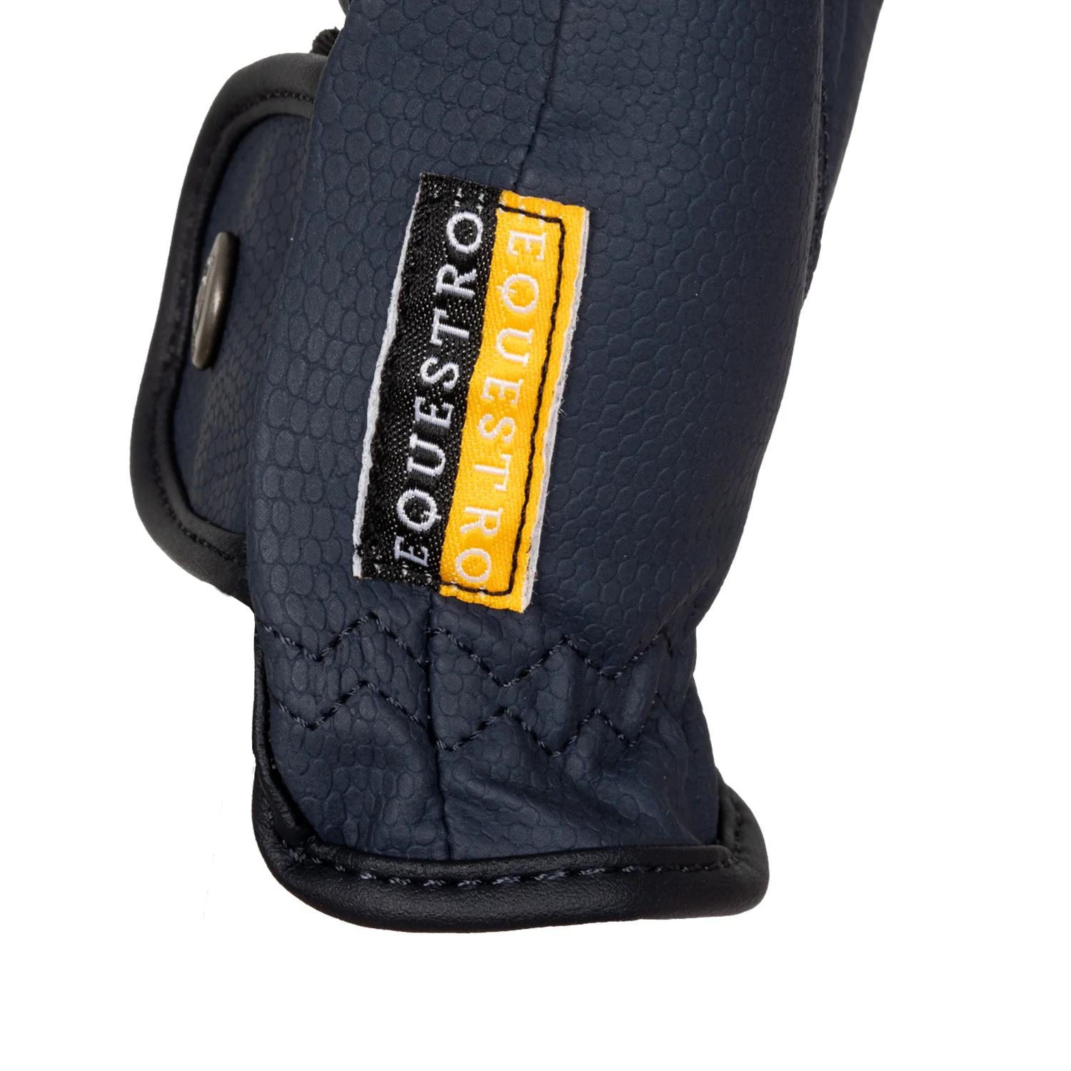 Equestro Unisex Gloves In Soft Synthetic Leather With Velcro Fastening - Image 14