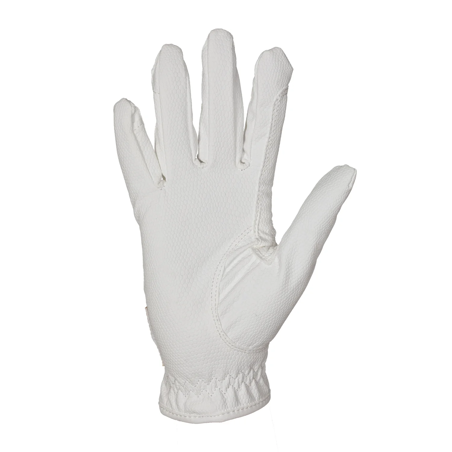 Equestro Unisex Gloves In Soft Synthetic Leather With Velcro Fastening - Image 16
