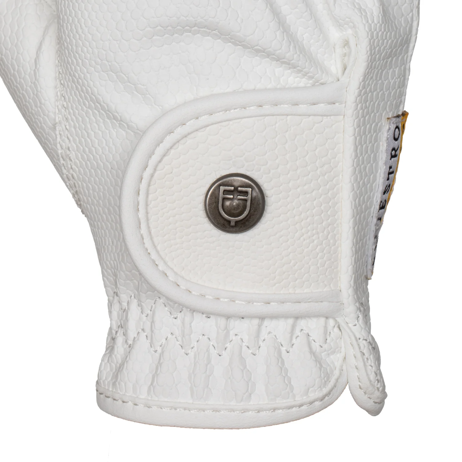 Equestro Unisex Gloves In Soft Synthetic Leather With Velcro Fastening - Image 17