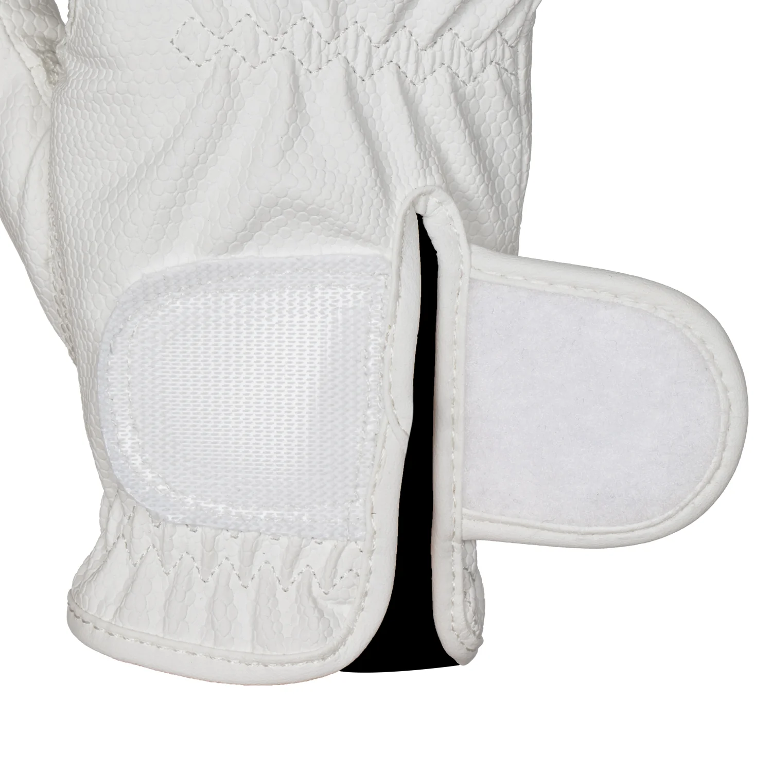 Equestro Unisex Gloves In Soft Synthetic Leather With Velcro Fastening - Image 18