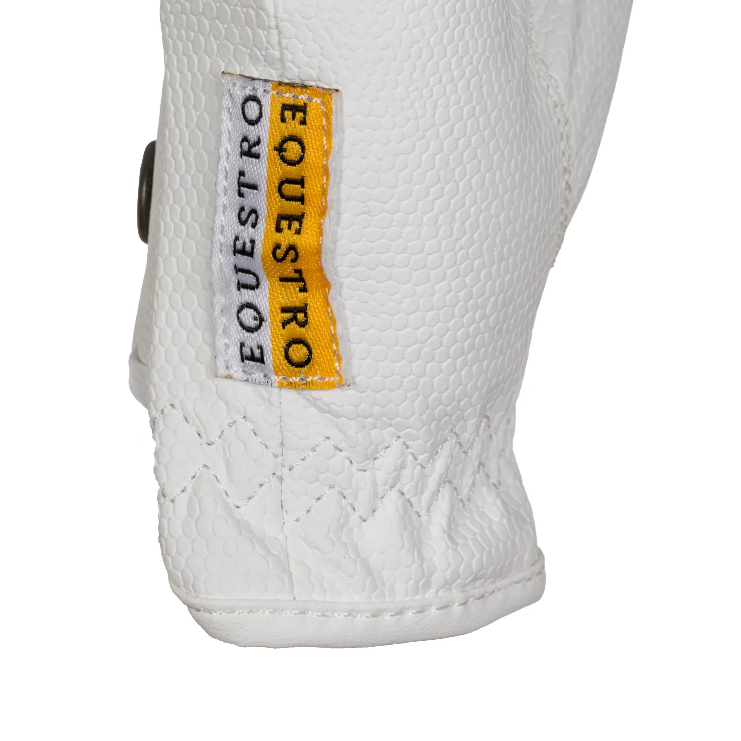 Equestro Unisex Gloves In Soft Synthetic Leather With Velcro Fastening - Image 19
