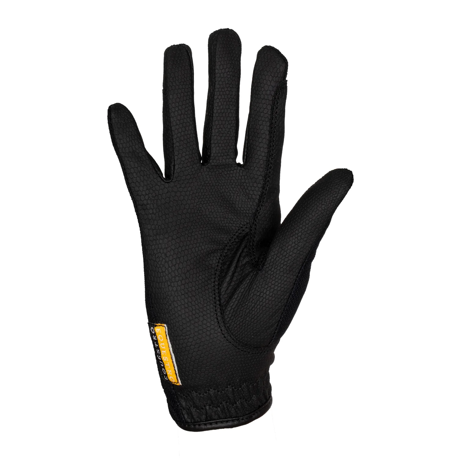 Equestro Unisex Gloves In Technical Fabric And Mesh - Image 2