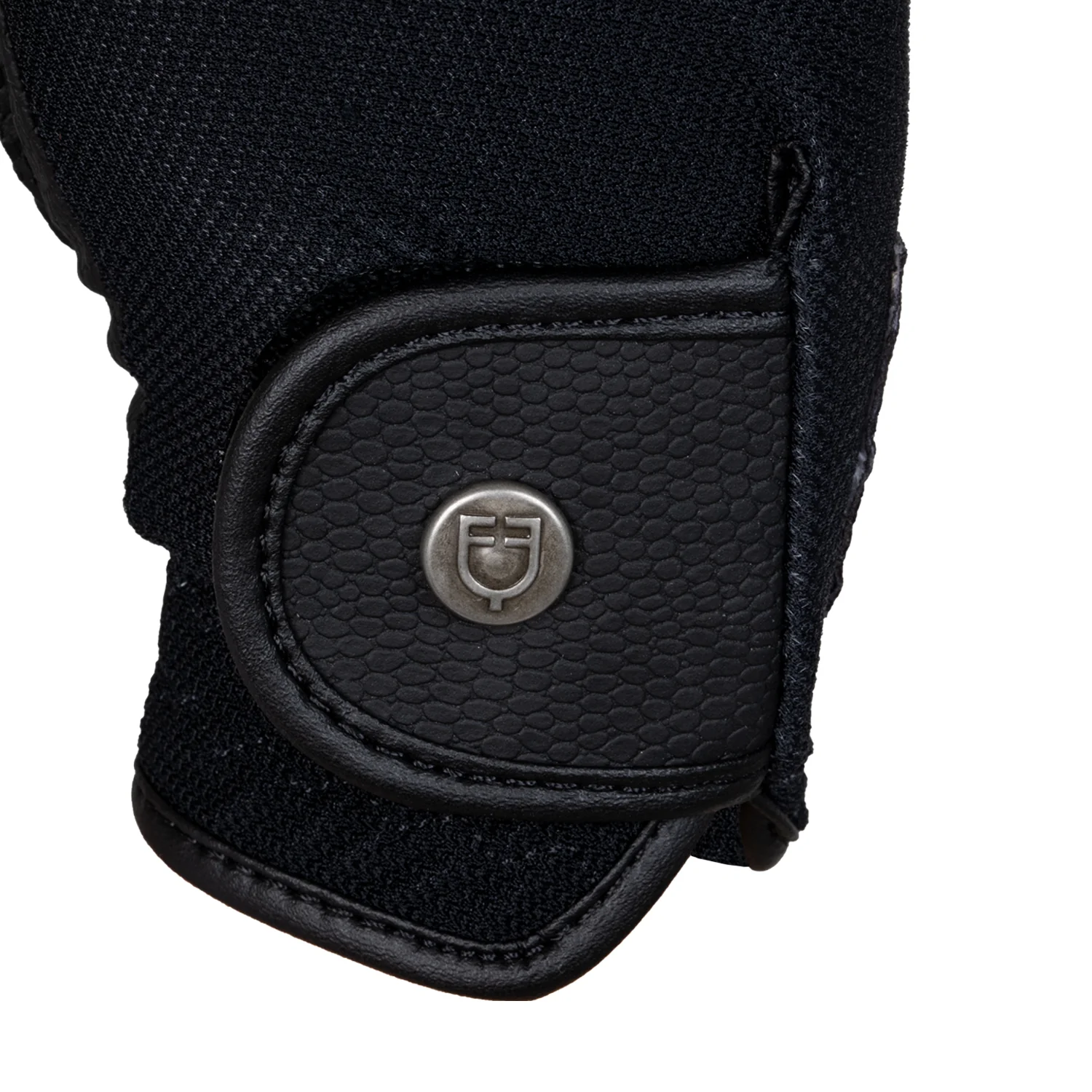 Equestro Unisex Gloves In Technical Fabric And Mesh - Image 3