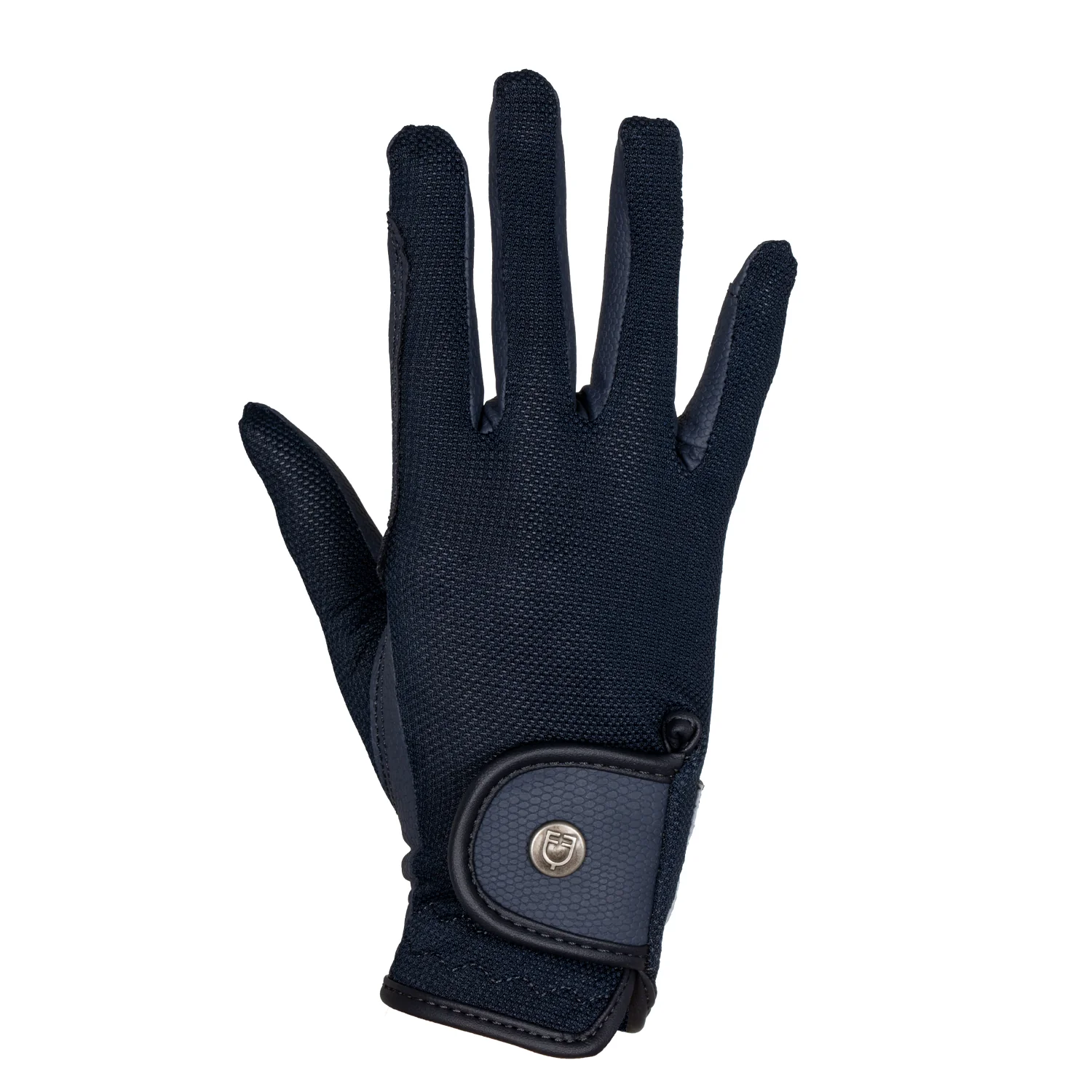 Equestro Unisex Gloves In Technical Fabric And Mesh - Image 6