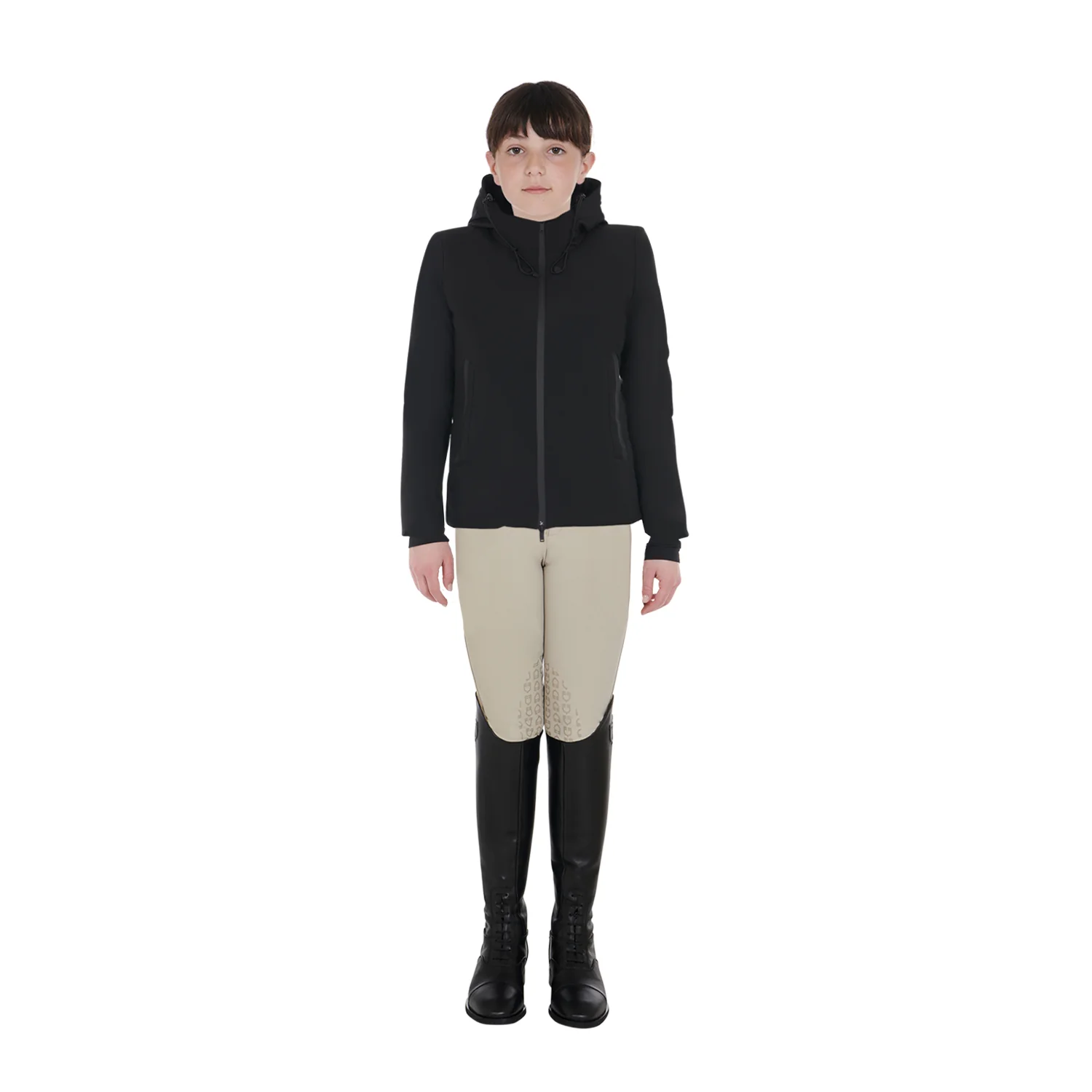 Equestro Unisex Kids Waterproof And Windproof Nylon Jacket - Image 5