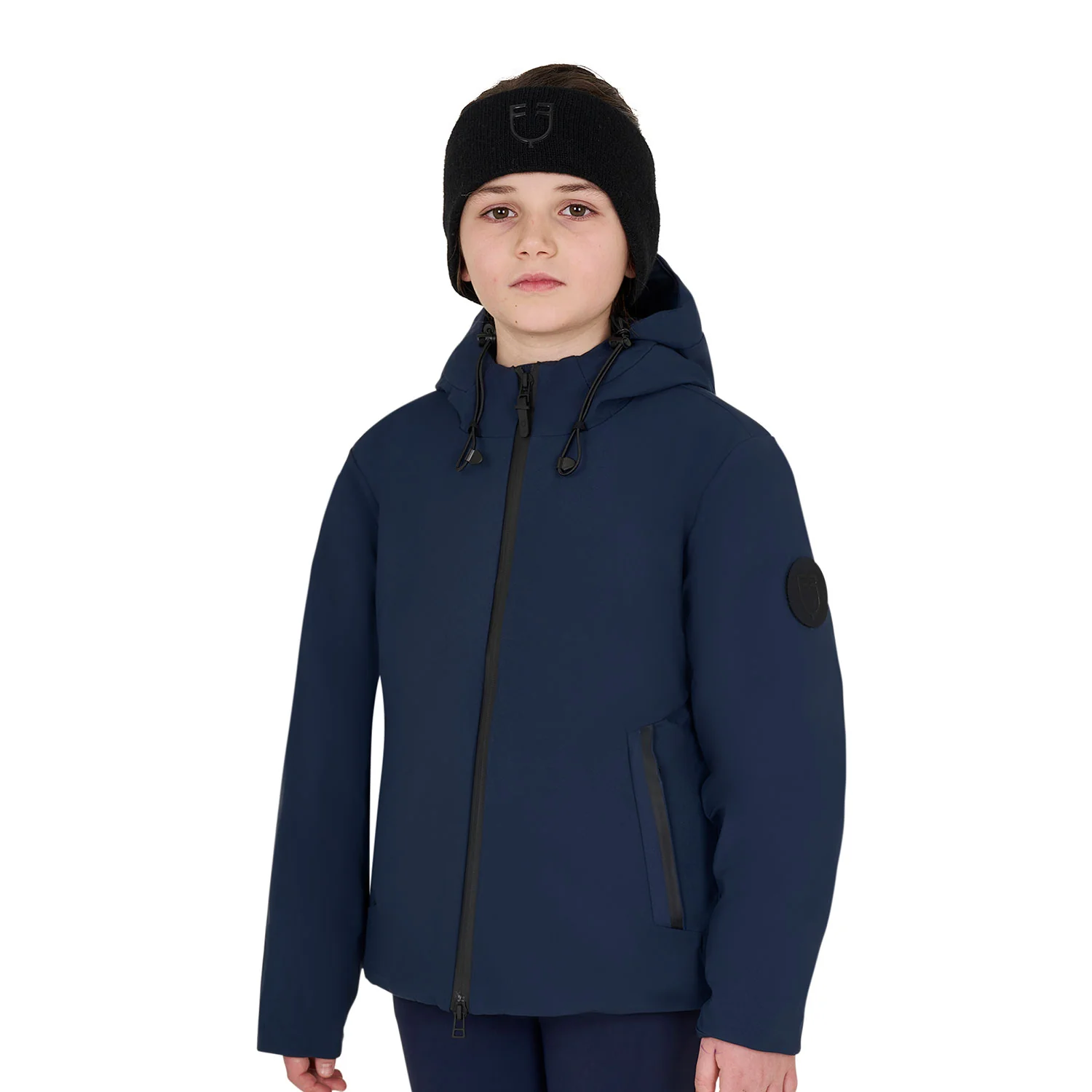 Equestro Unisex Kids Waterproof And Windproof Nylon Jacket - Image 9