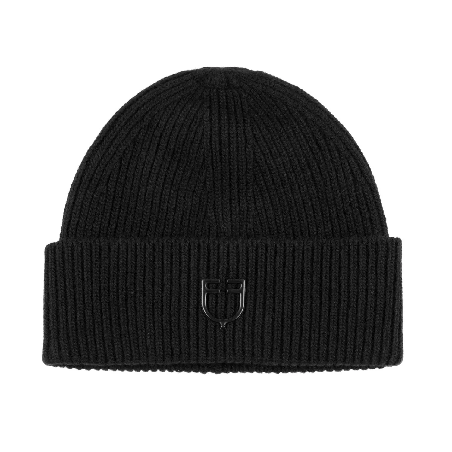 Equestro Unisex Knitted Texture Wool Beanie