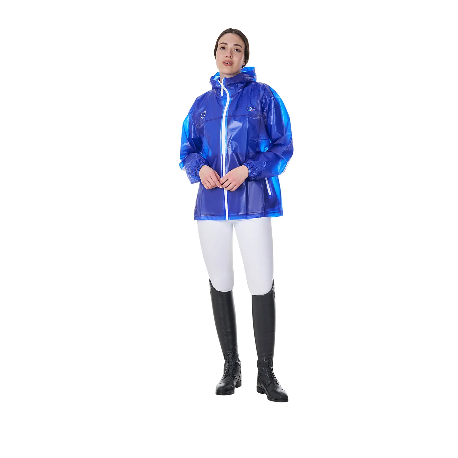 Equestro Unisex Raincoat Equestro X Fise - Image 2