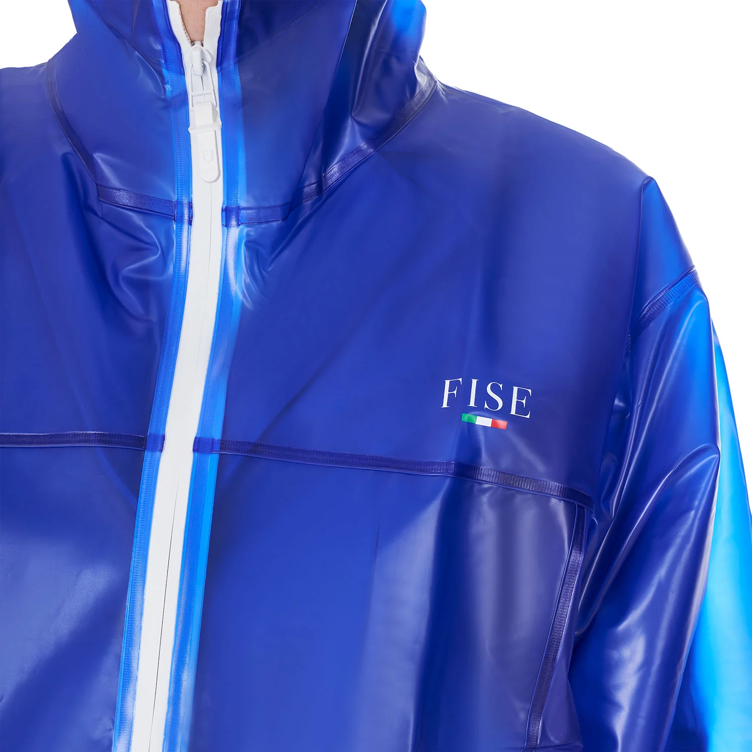 Equestro Unisex Raincoat Equestro X Fise - Image 5