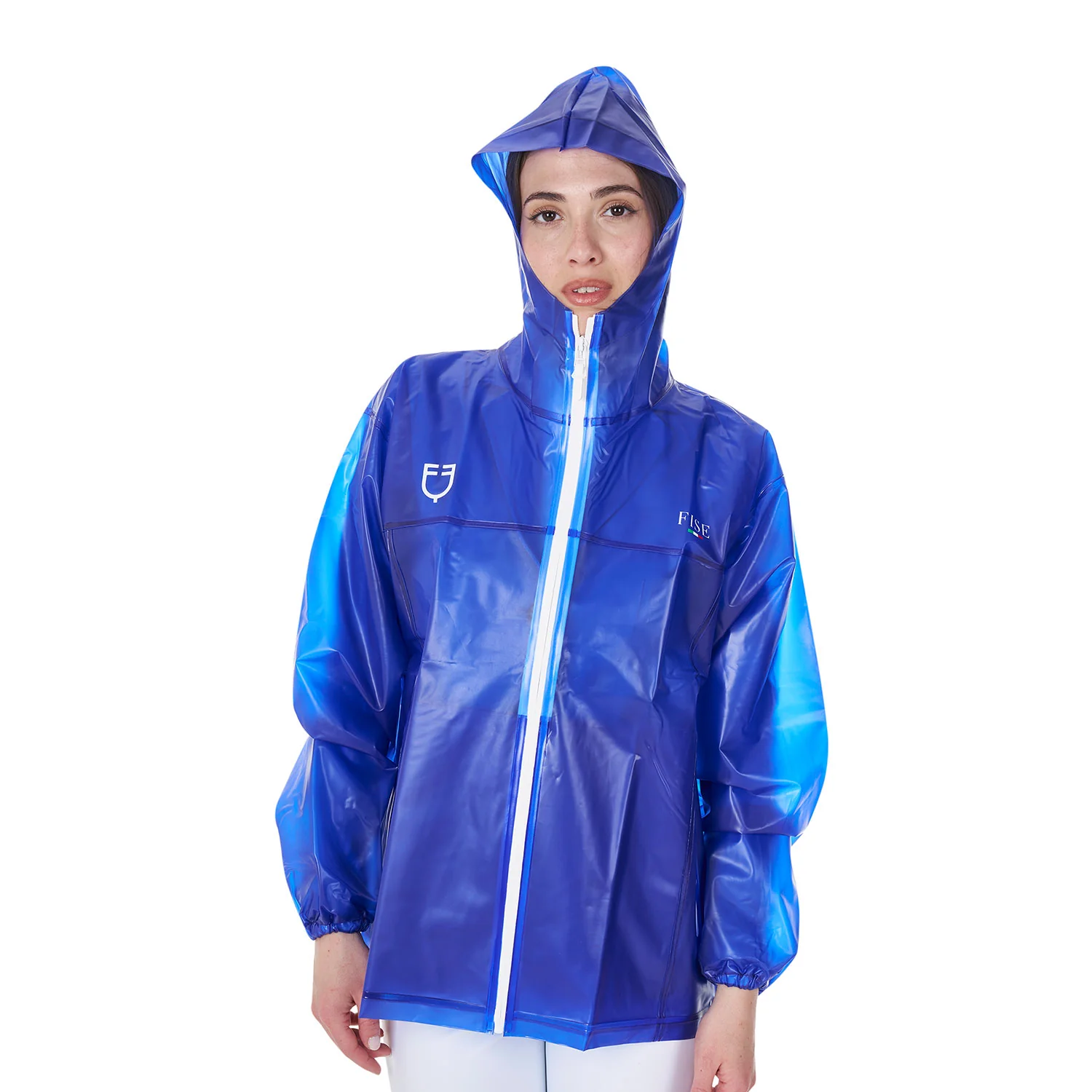 Equestro Unisex Raincoat Equestro X Fise - Image 7