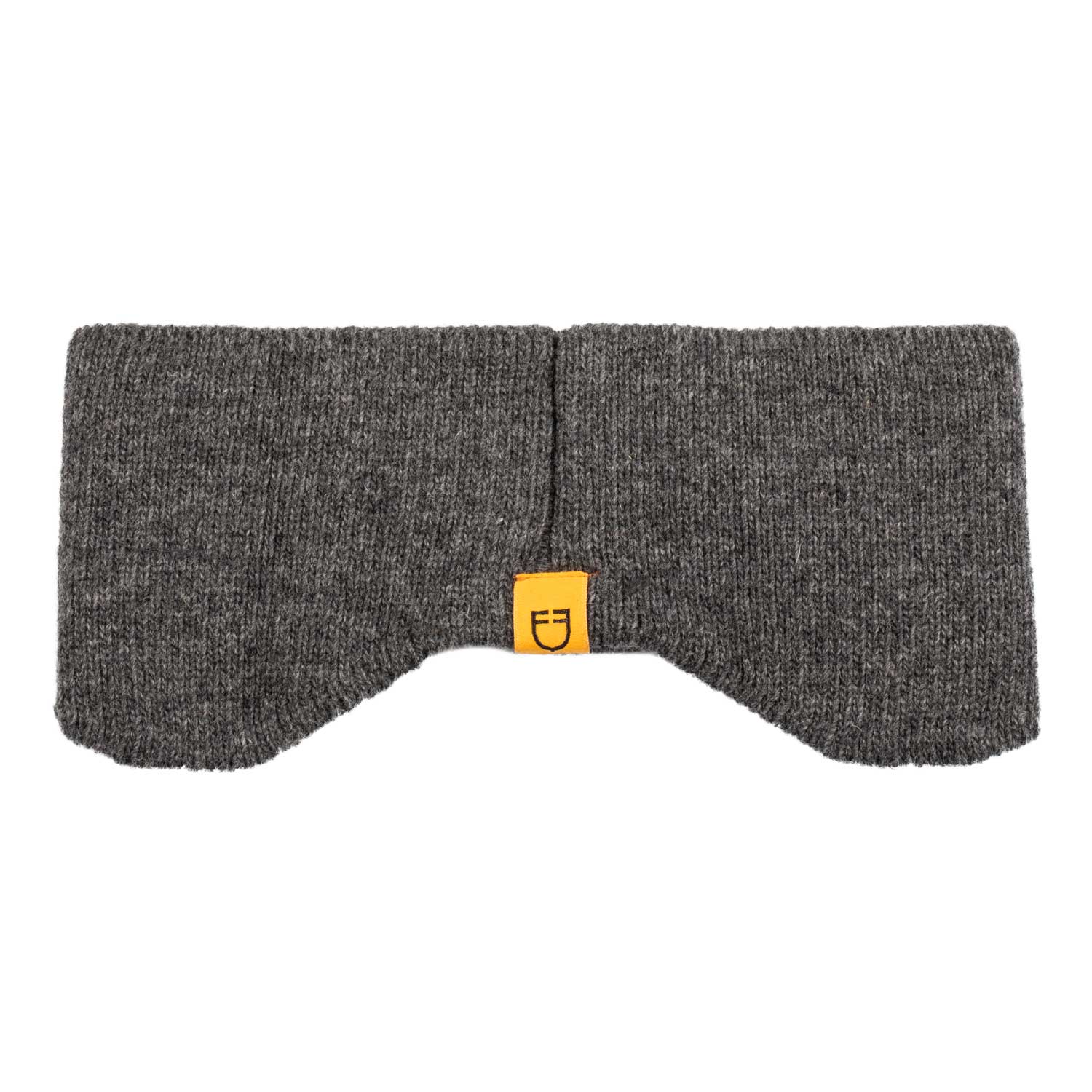 Equestro Unisex Ribbed Wool Earmuff Headband With Logo - Image 8