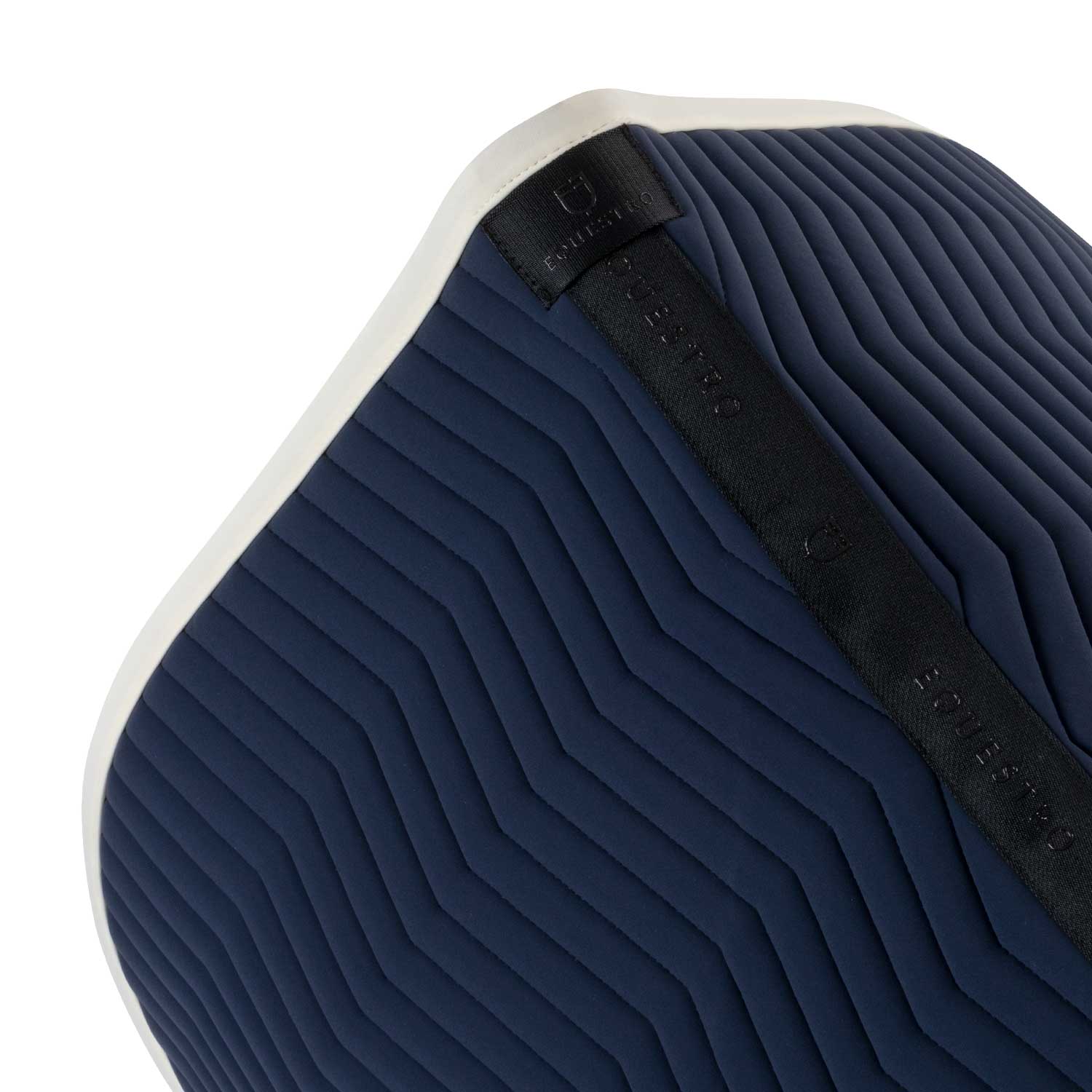 Equestro Wave Quilting Dressage Saddle Pad In Technical Fabric - Image 13
