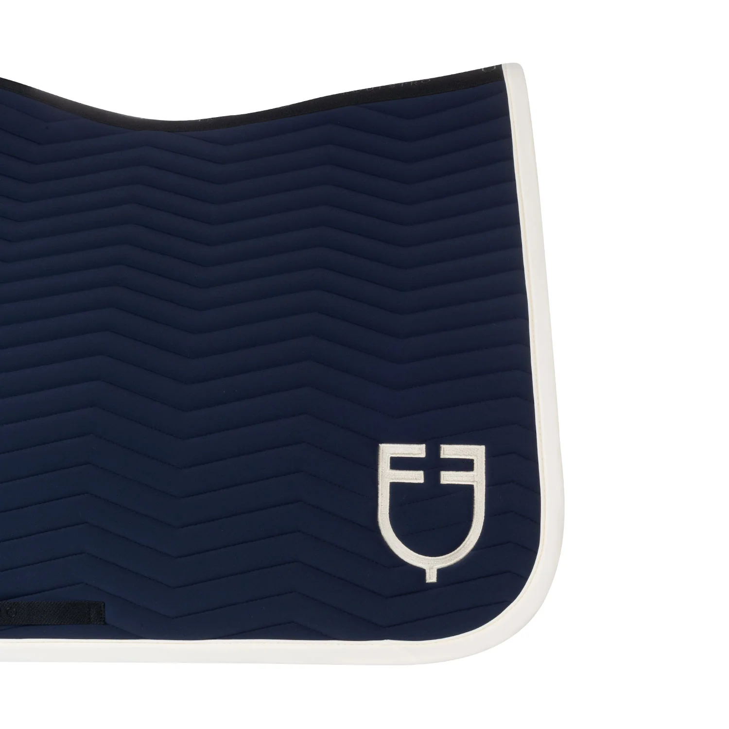 Equestro Wave Quilting Dressage Saddle Pad In Technical Fabric - Image 15