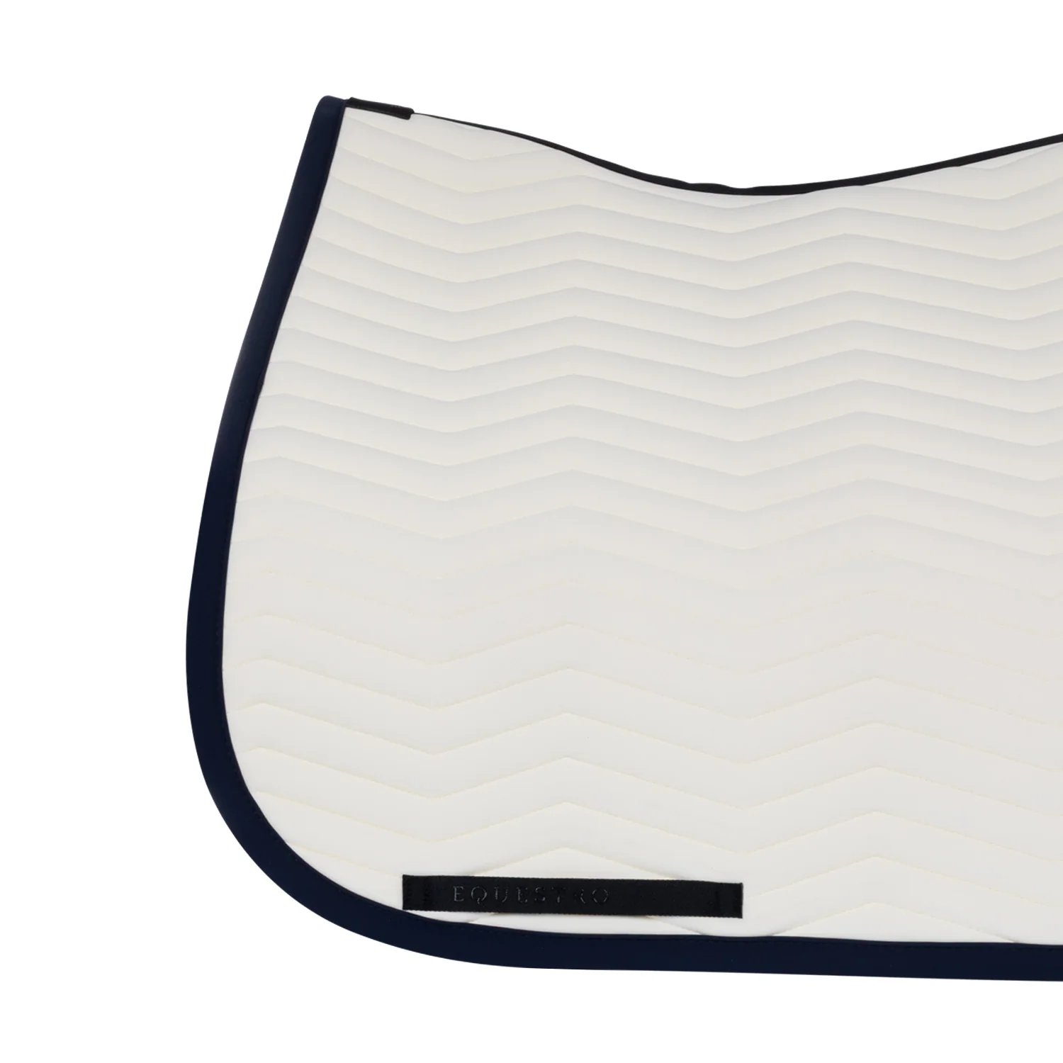 Equestro Wave Quilting Dressage Saddle Pad In Technical Fabric - Image 4