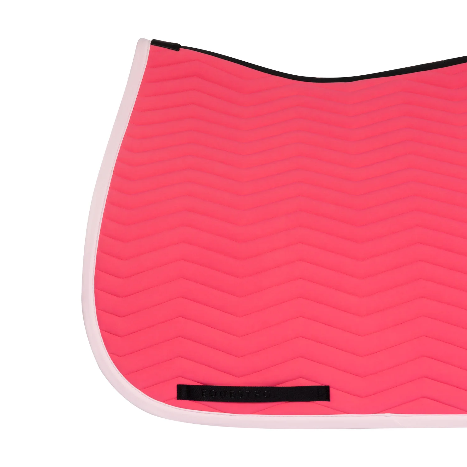 Equestro Wave Quilting Dressage Saddle Pad In Technical Fabric - Image 9