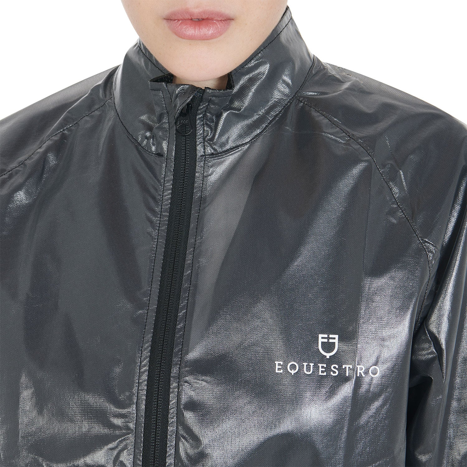 Equestro Windproof And Water-Repellent Unisex Overcoat - Image 4