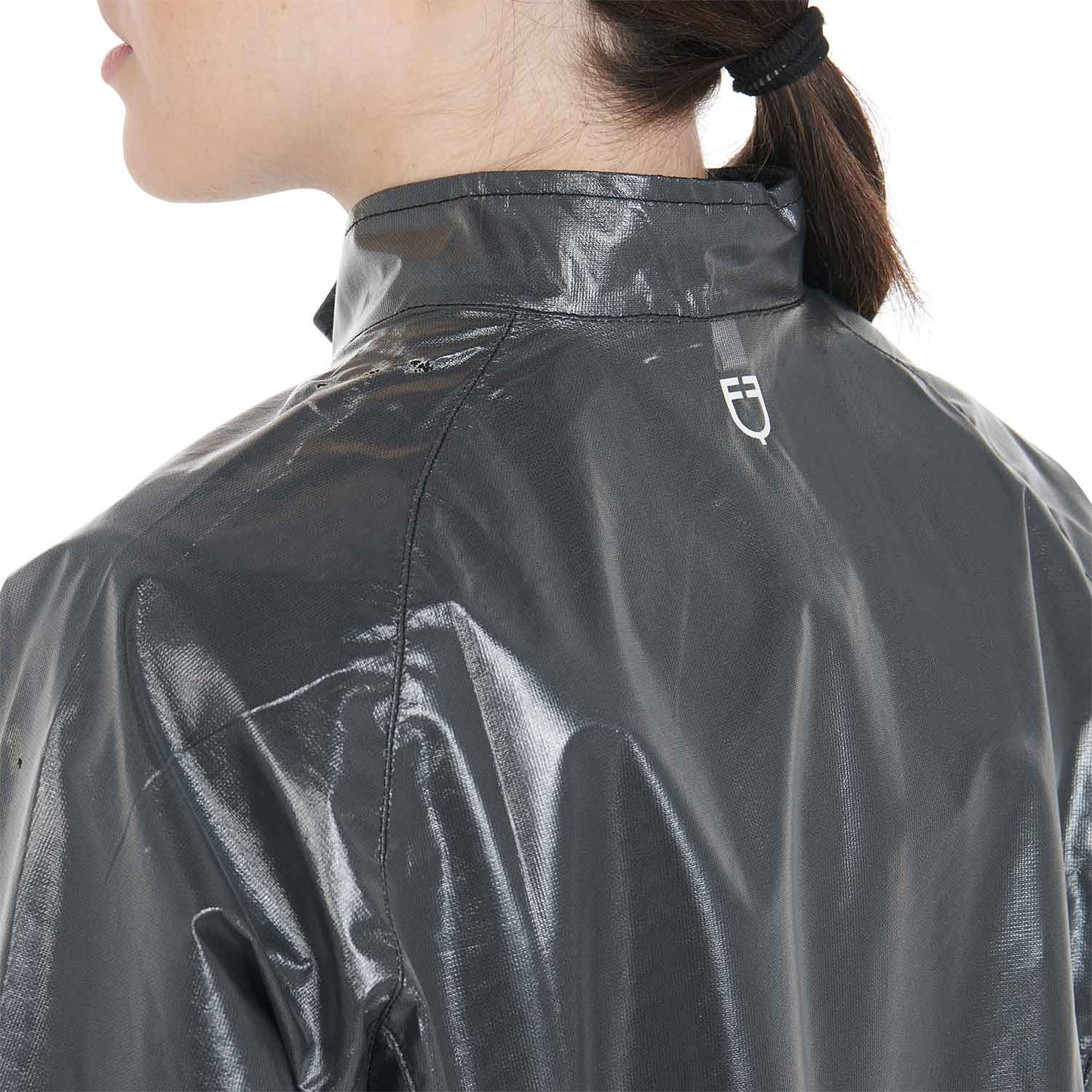 Equestro Windproof And Water-Repellent Unisex Overcoat - Image 5