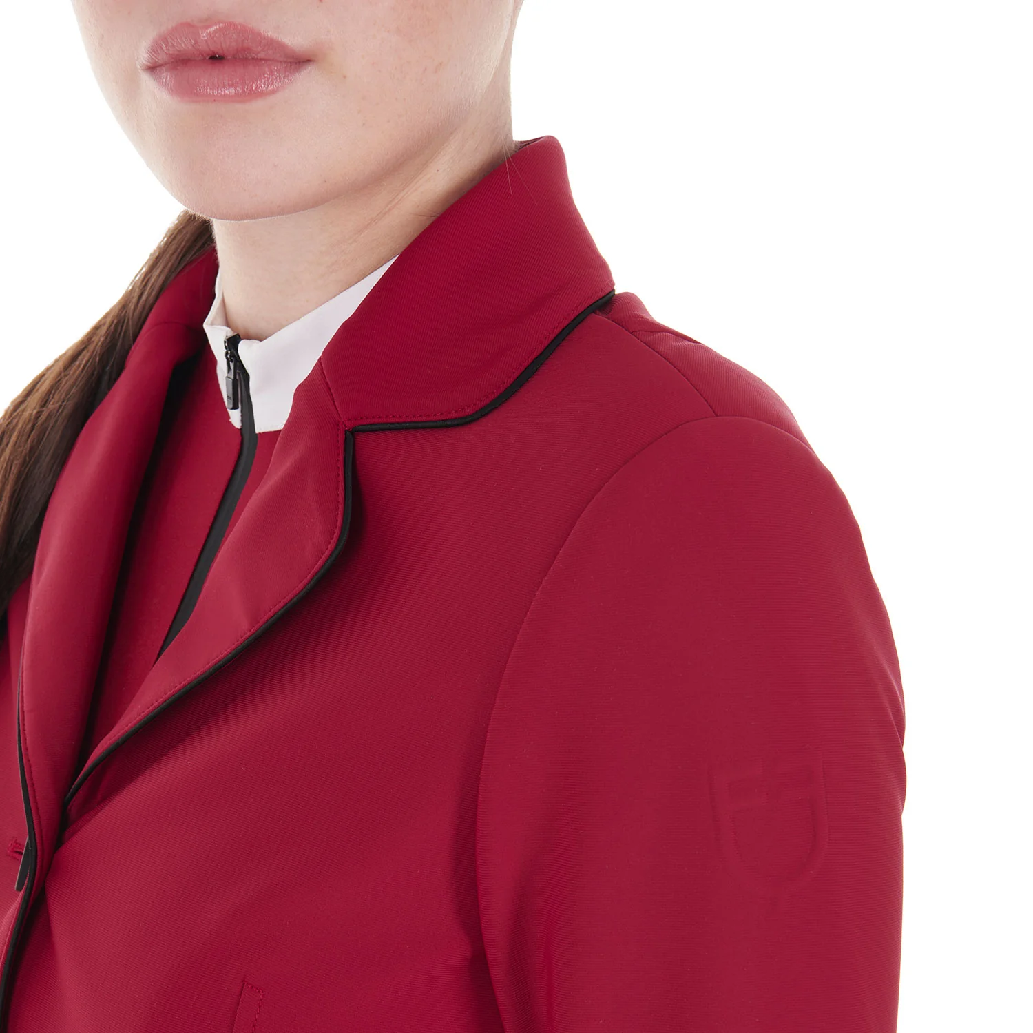 Equestro Women's Competition Jacket In Technical Fabric - Image 11