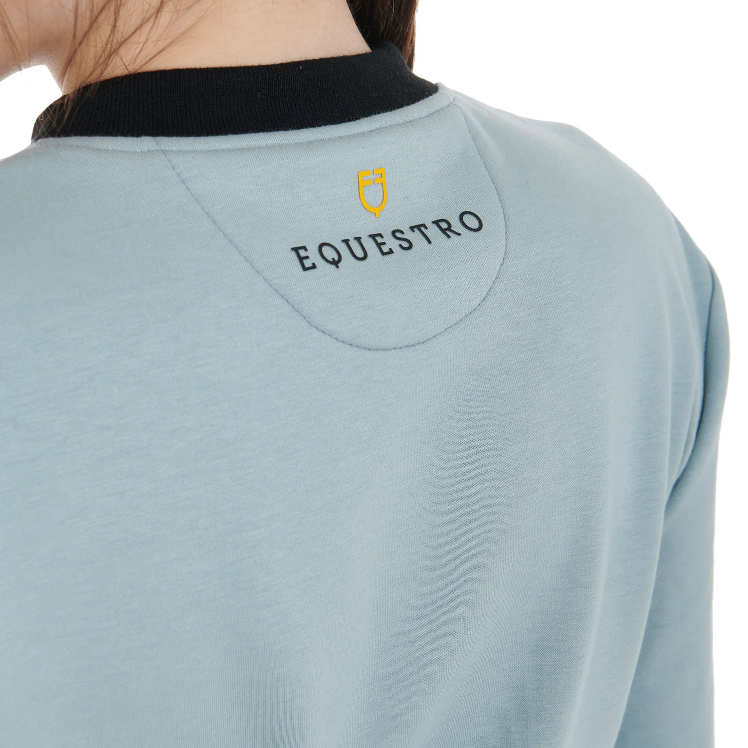 Equestro Women's Cropped Crewneck Sweatshirt - Image 9