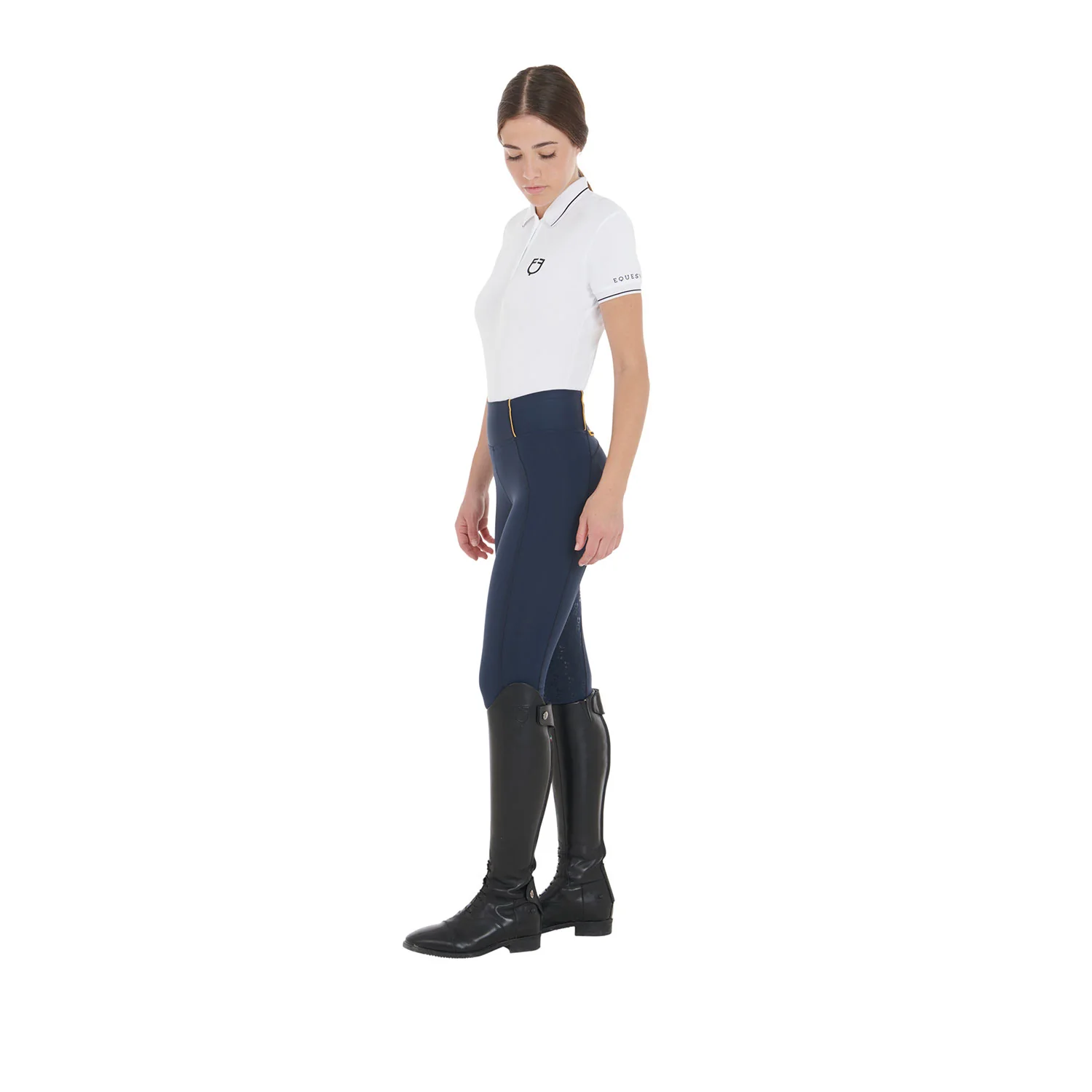 Equestro Women's Fleece Lining Leggings - Image 13